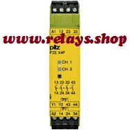 PilZ 777585 PZE X4P 24VDC 4n/o LiNE iD : RELAYS.SHOP