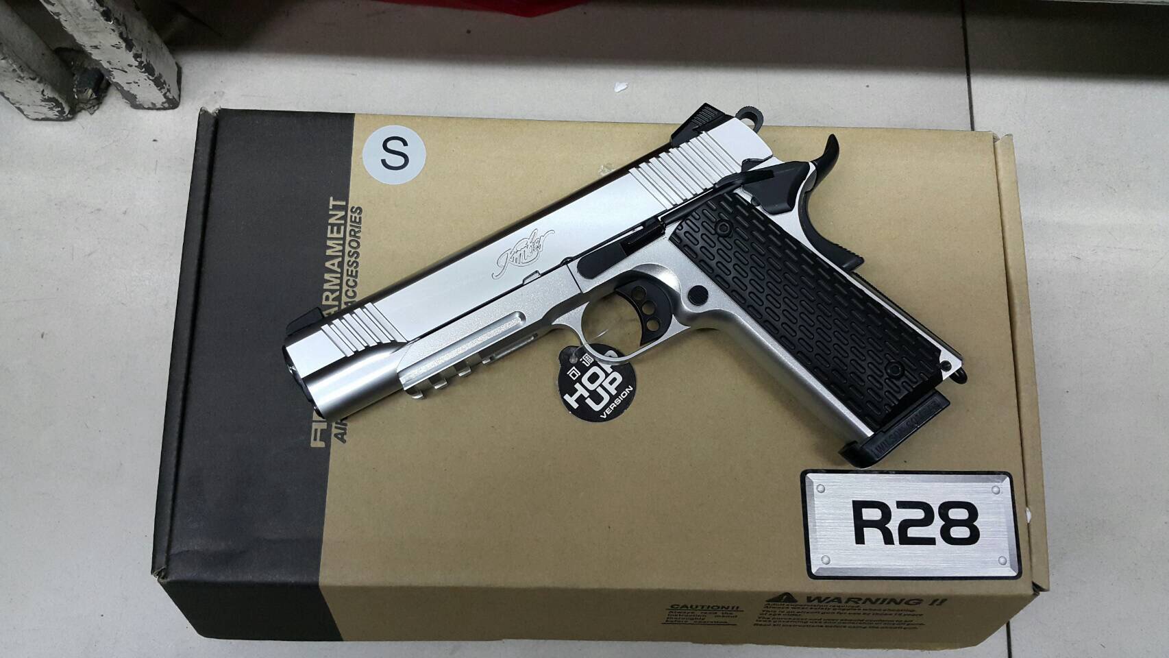 New.R29 M1911 A1 COLT GOLD CUP สีเงิน ARMY Armament ราคาพิเศษ