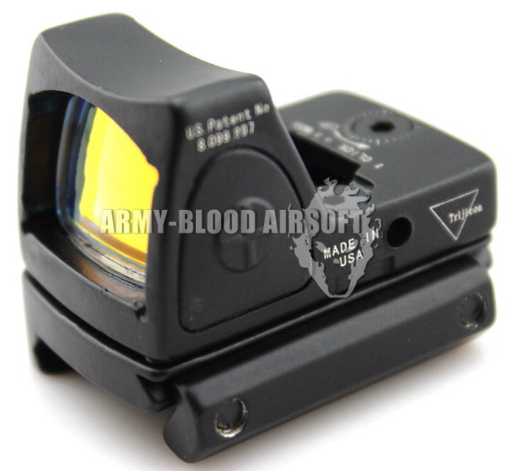 New.Trijicon RMR RM06 Style Red Dot Reflex Sight Side Button Control Adjustable Type (BK)prev next ราคาพิเศษ