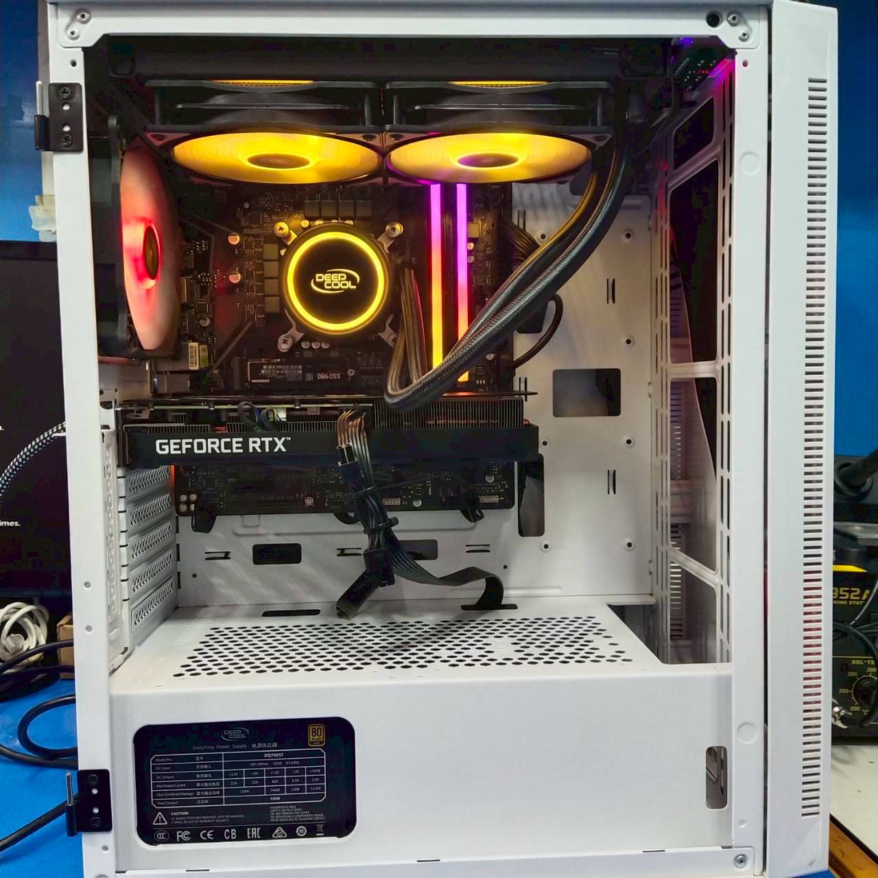 CPU + M/B Core i7 – 11700F 2.50GHz M/B Gigabyte B560M DS3H V2 (1200) ประกัน 2 เดือน