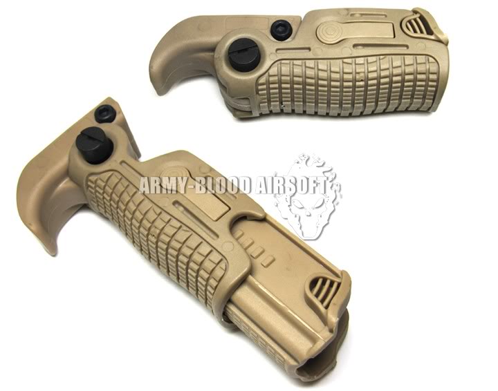FAB Defense Tactical Expandable Folding Grip(DE/BK)
