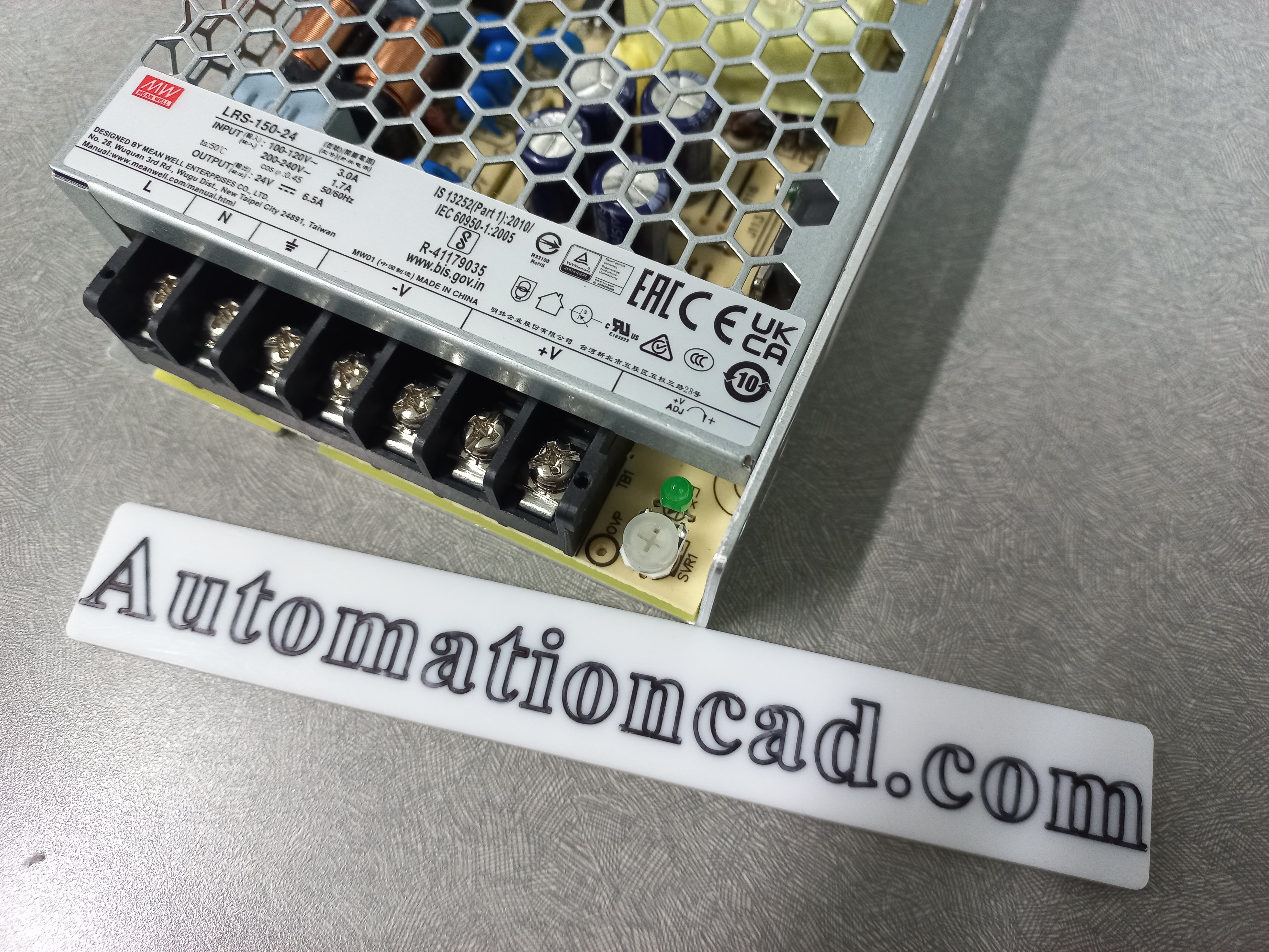 LRS-150-24 พาวเวอร์ซัพพลาย MEANWELL ของแท้ 24VDC 150W POWER SUPPLY