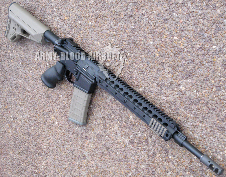 New.KAC URX III 12.5 Cmmg.22 inch RAS Tactical Rail Handguard (BK-DE) ราคาพิเศษ