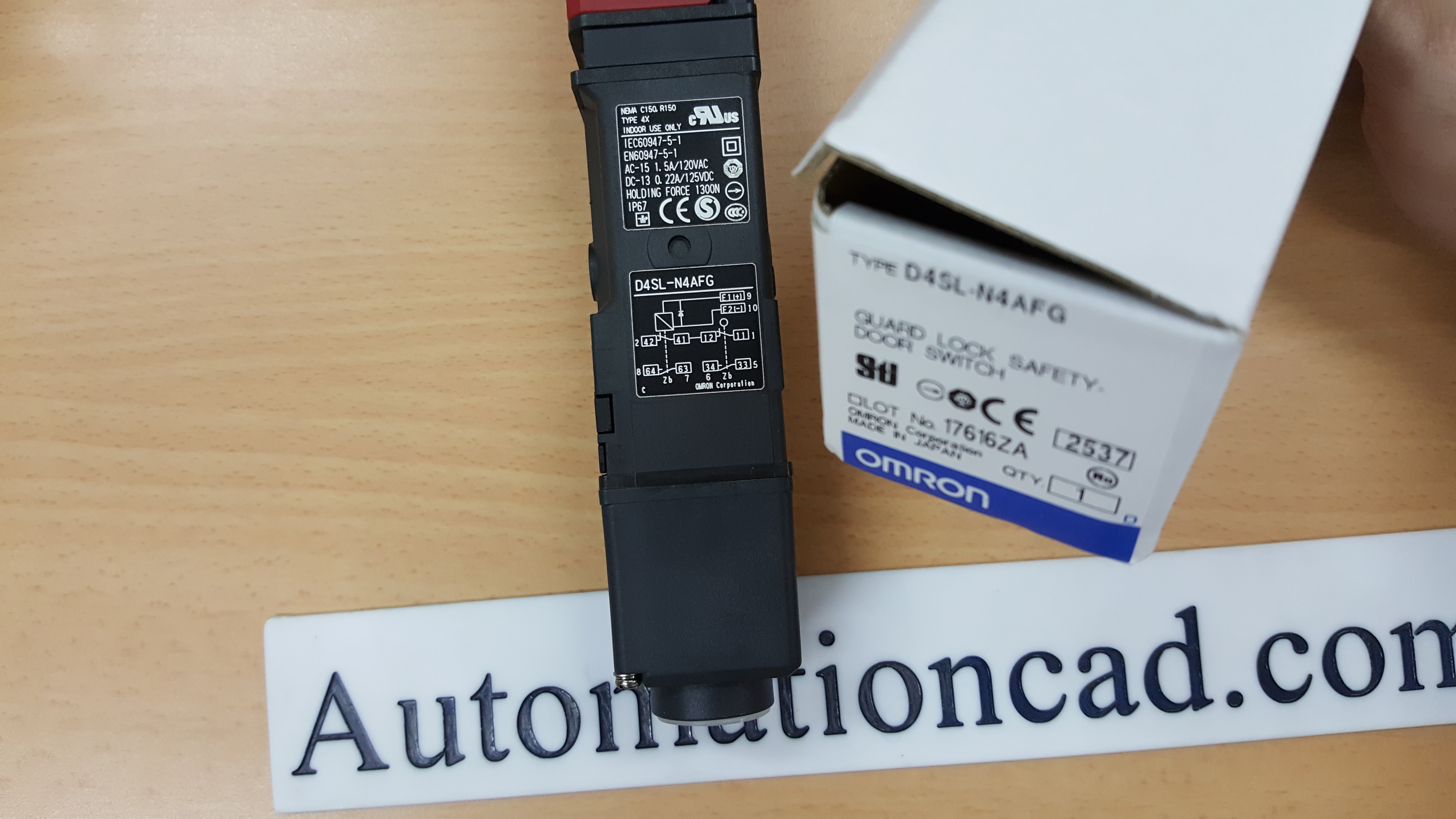 เซฟตี้ล็อคประตู OMRON สำหรับระบบ AUTOMATION - SAFETY DOOR SWITCH, D4SL， DOOR SAFETY LOCK ,