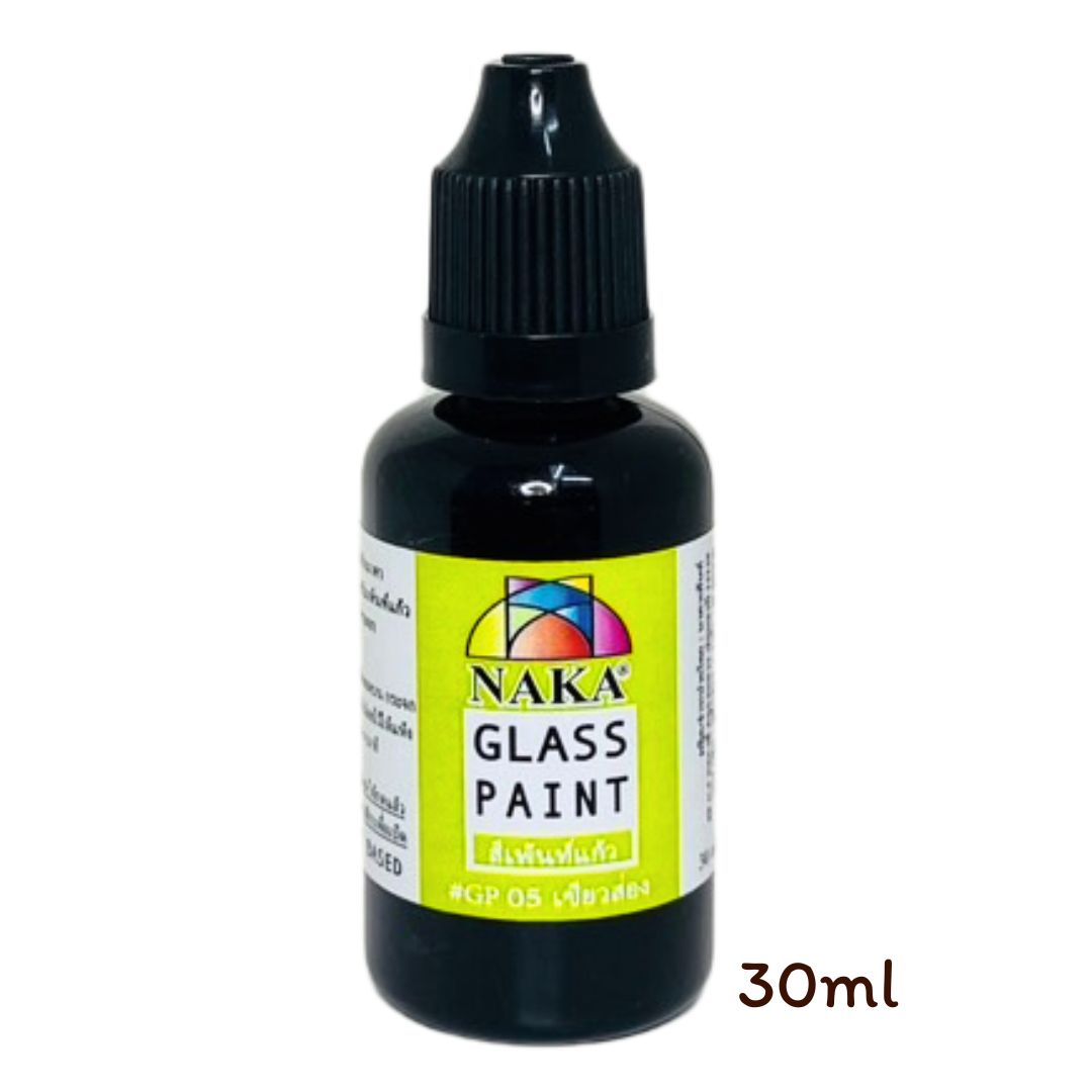 GP05 สีเพ้นท์แก้ว เขียวส่อง 30ml