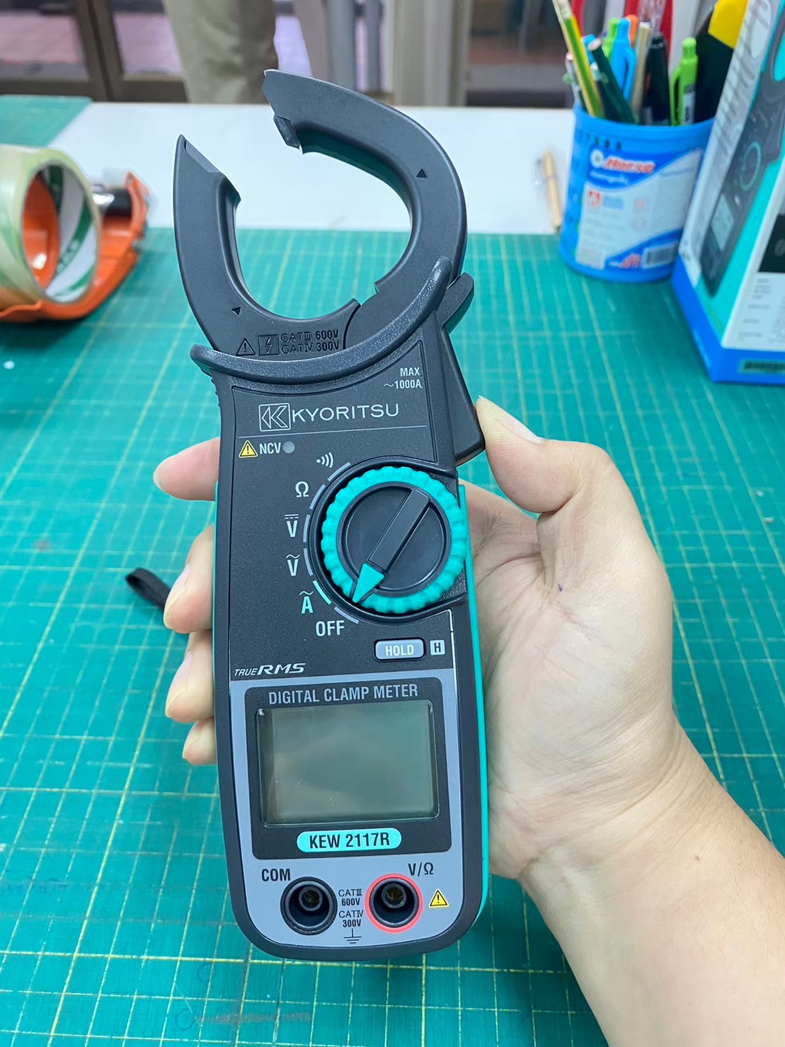 แคลมป์มิเตอร์ ครบชุด KYORITSU รุ่น KEW2117R - AC Clamp Meters