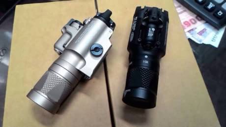 New.Surefire X400V LED WeaponLight W/ Red Las ราคาพิเศษ