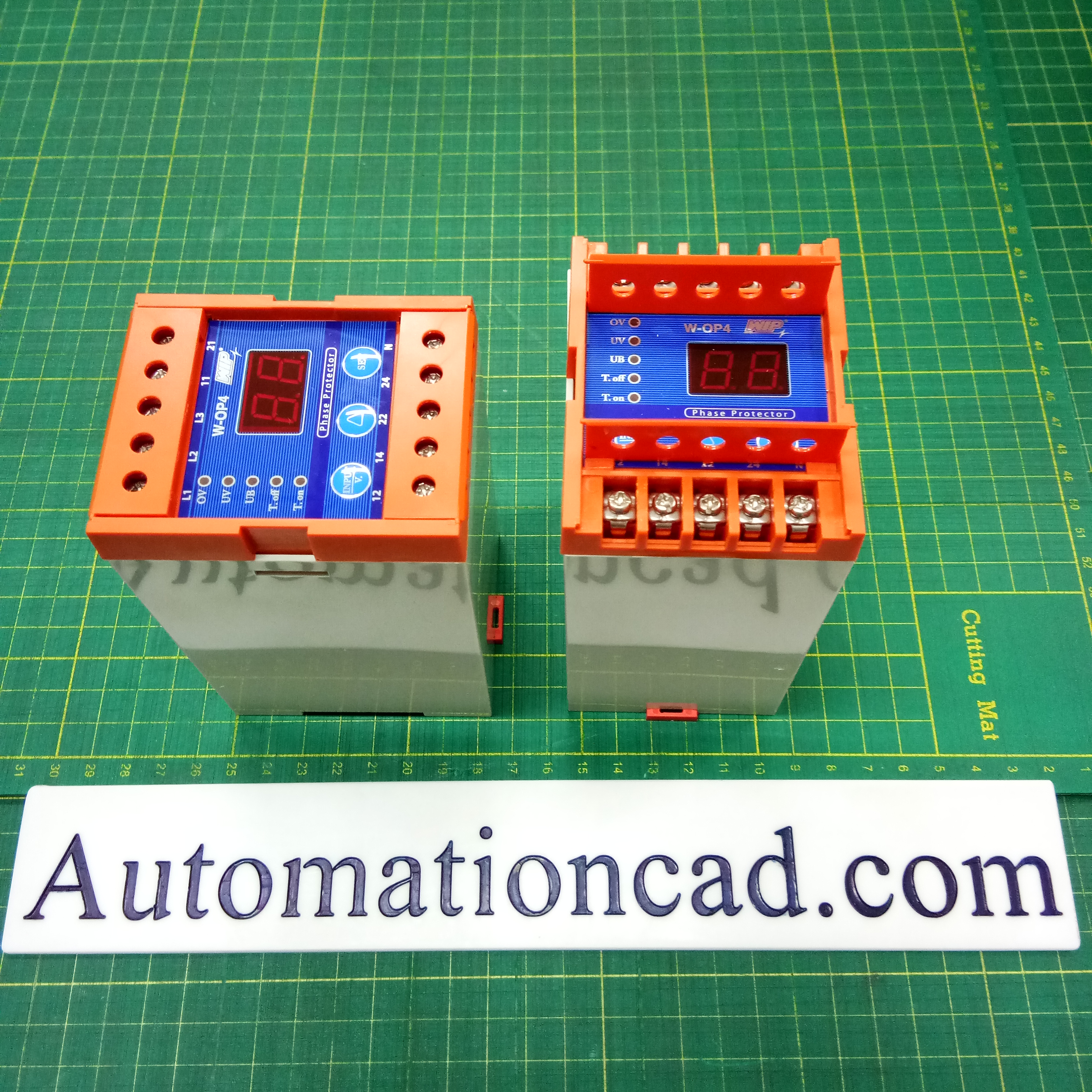 W-OP4 เฟสโปรเทคชั่น WIP อุปกรณ์ป้องกันไฟตก ไฟเกิน ให้เลือก Phase Protection Relay WOP4