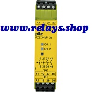 PilZ 777583 PZE X4VP 3s 24VDC 4n/o fix LiNE iD : RELAYS.SHOP