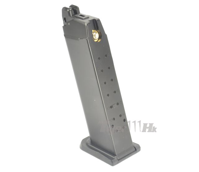 Glock17 T3 Gen4 สไลด์เงิน ท่อทอง เฟรมดำ WE