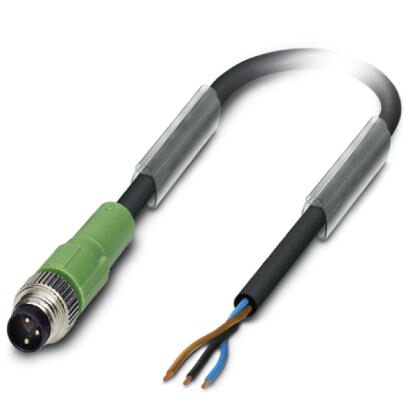สายพร้อม CONNECTOR PHOENIX CONTACT 3 ขา ตัวผู้ แบบตรง M8 ยาว 3 m.