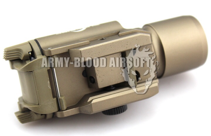 Surefire X400 LED WeaponLight with Laser New Type (Tan)prev next