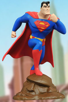 Pre Order "Superman Animated" PVC Statue [DC Gallery] Superman