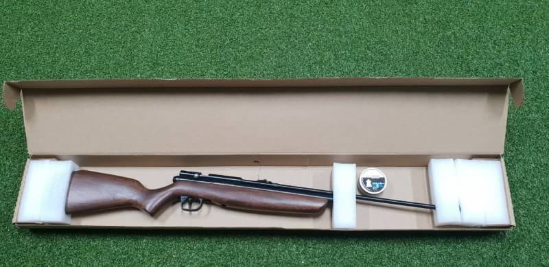 New.ปืนยาวอัดแก๊สCrosman2260 SherDan 5.5mm.cal. Co2 Air Rifle เบอร์2 ✔SP 600Fps+ ✔Weight น้ำหนัก 2.75g ✔body Wood งานไม้สวยงาม ✔ระบบ ขึ้นลำลูกเลื่อนยิงทีละนัด ✔ระยะหลังผล 35-45m. ไกล 50m+ ✔Co2 12g 1 หลอดยิงได้~ 50