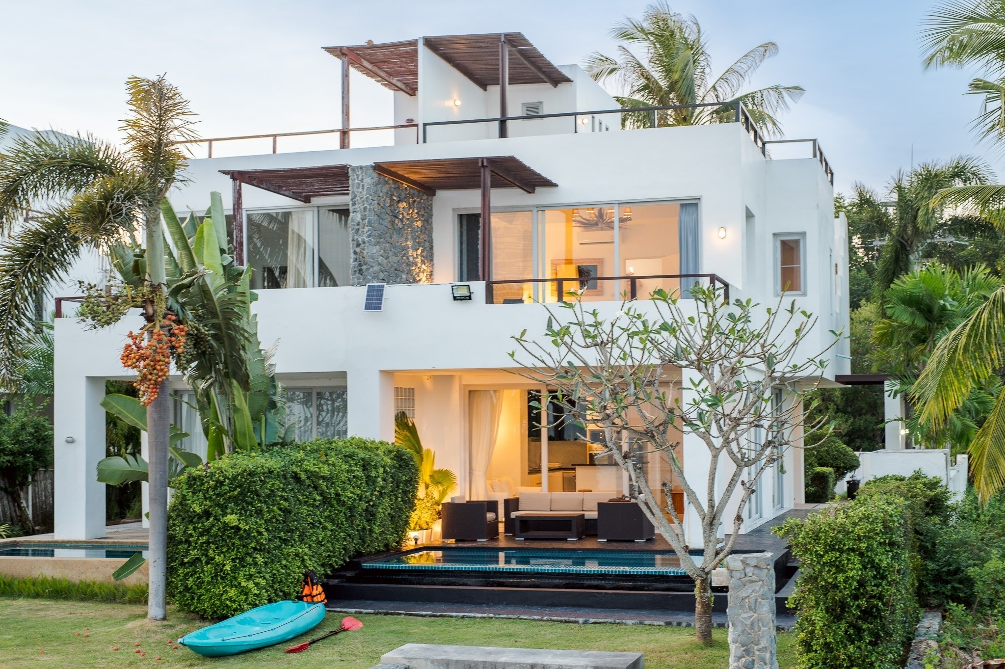 HR15088 บ้านพักติดทะเล S Beach pool villa Kuiburi