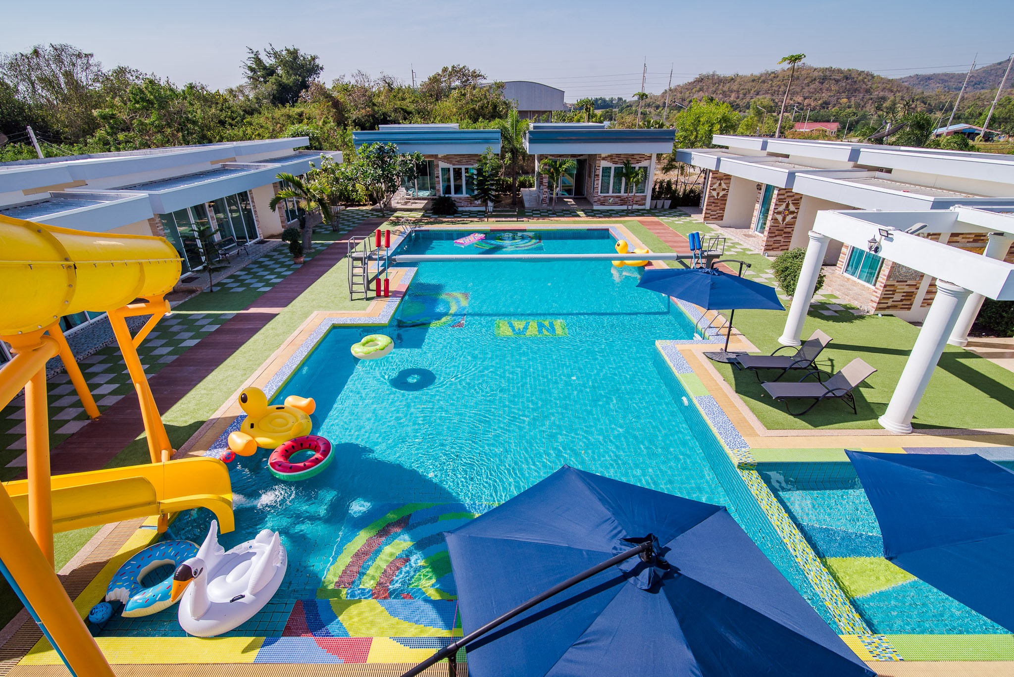 HR14001 บ้านพักหัวหิน บ้านไจแอนท์ พูลวิลล่า