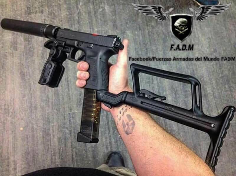 New.พานท้ายยึดหด GLOCK TAC Retractable Stock For Glock(BK)prev ราคาพิเศษ