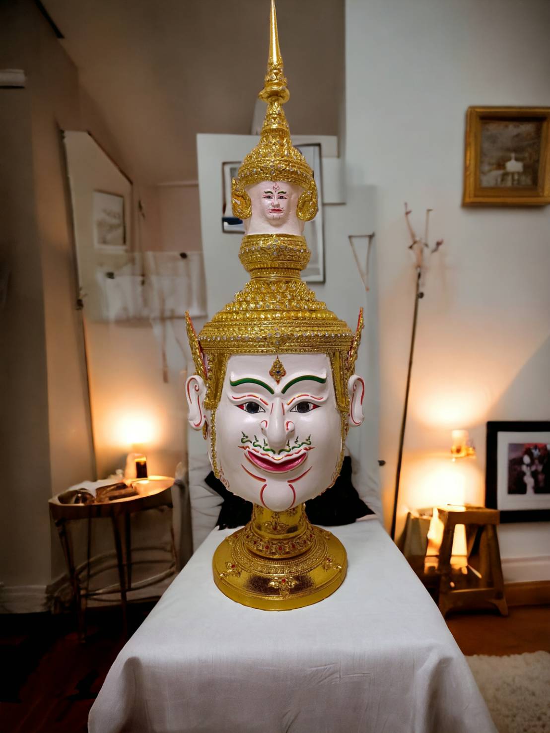 เศียรครู พระพรหม ขนาดครอบ