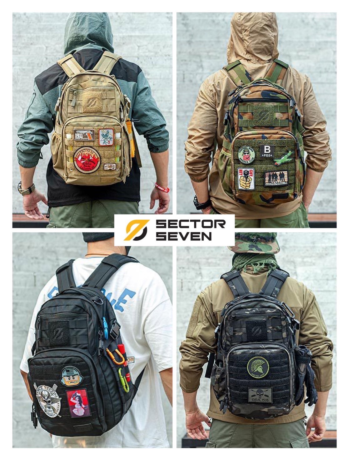 (clapping hands)สินค้าเข้ามาแล้วค่ะ (fire)เป้ Sector seven ( Sector Seven Tactical Backpack ) ⚓️ ผลิตจากผ้า Nylon 1000D ⚓️ ออกแบบภายใน แบ่งช่องใส่ของได้เป็นระเบียบ ⚓️ ด้านหน้าและด้านข้างมี Molle webbing สำหรับติดอุปกรณ์ต่างๆ ⚓️