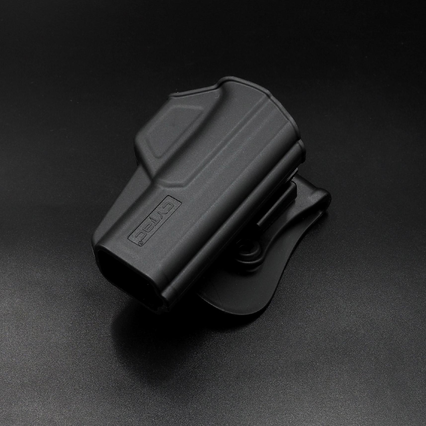 New. ซองพกนอก ปลดล็อคนิ้วโป้ง รุ่น GLOCK 17,22,31 ( Cytac T-Thumbsmart Holster ) ⚡️ผลิตจากวัสดุ Polymer เกรดคุณภาพ แข็งแรงทนทาน ⚡️ออกแบบให้ปลดล็อคนิ้วโป้ง ใช้งานง่ายเป็นธรรมชาติ และปลอดภัยยิ่งขึ้น ⚡️ด้านหลังเป็นเพลทเหน็บ