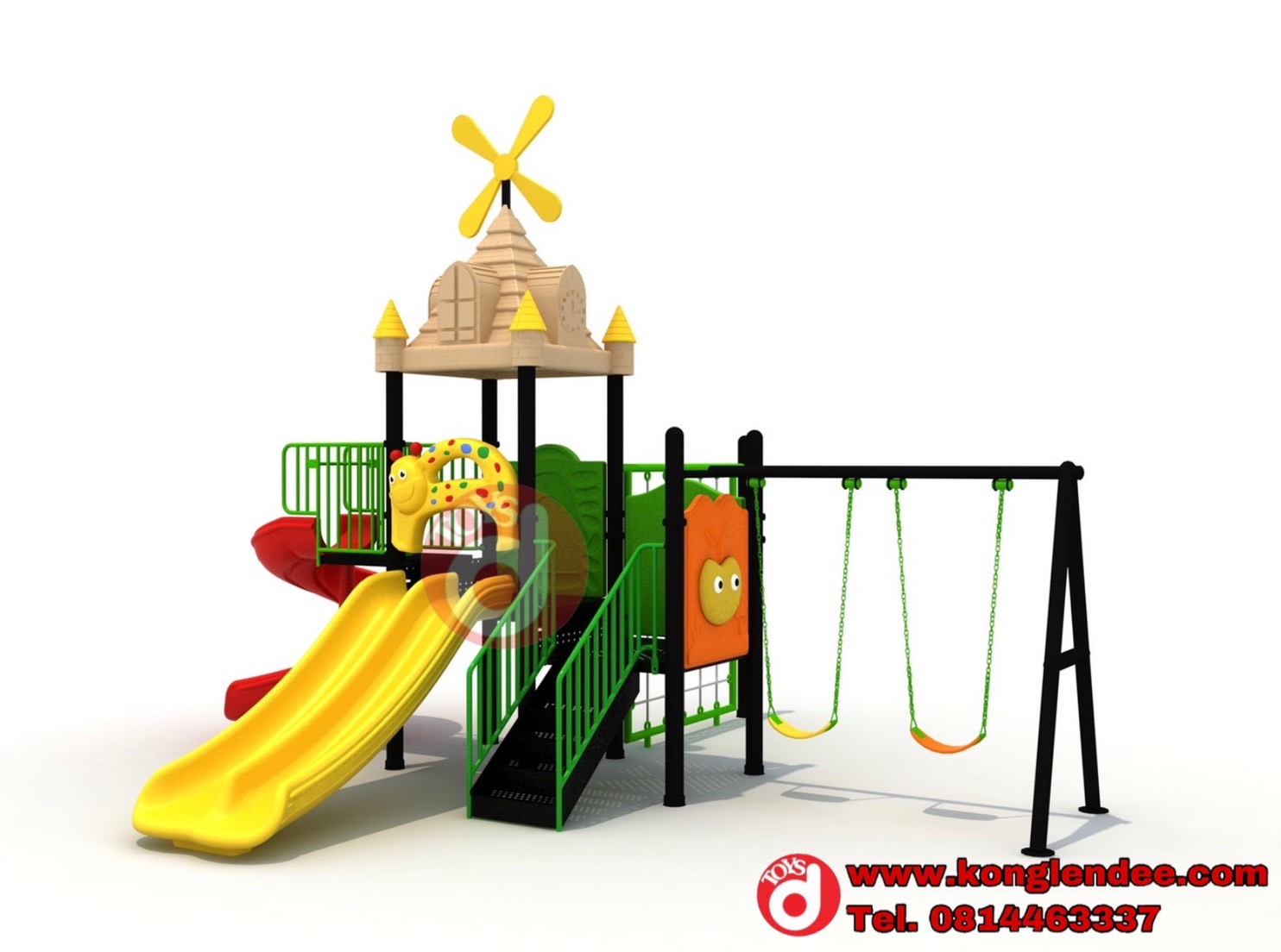 เครื่องเล่นสนาม ชุดปราสาทังหันแสนสนุก