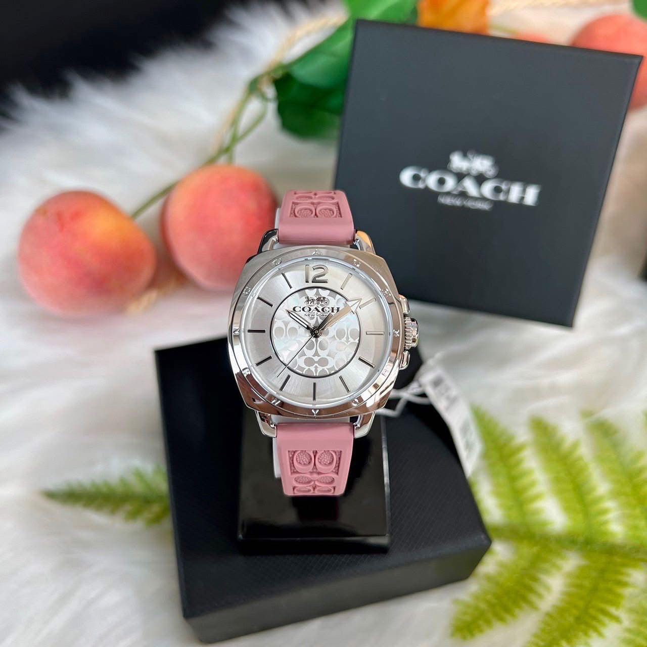 นาฬิกา Coach watch แท้ รุ่น 14503876 สีชมพู