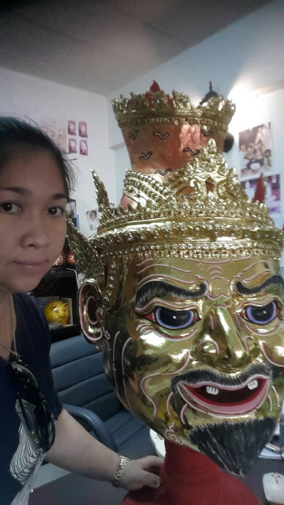 เศียรครู พ่อแก่ ขนาดใหญ่บิ๊ก