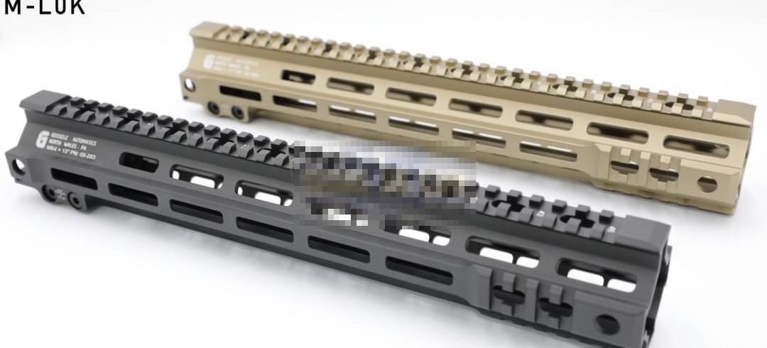 ชุดหน้า Geissele MK4 🚩ระบบรางM-Lok 🚩(ชุดหน้า MK4) สำหรับปืนตระกูล : M4/M16/AR15 เส้นผ่านศูนย์กลาง : 3.1 mm. มี2รุ่นให้เลือก ✅รุ่นความยาว 9.5” ✅รุ่นความยาว 13.5”