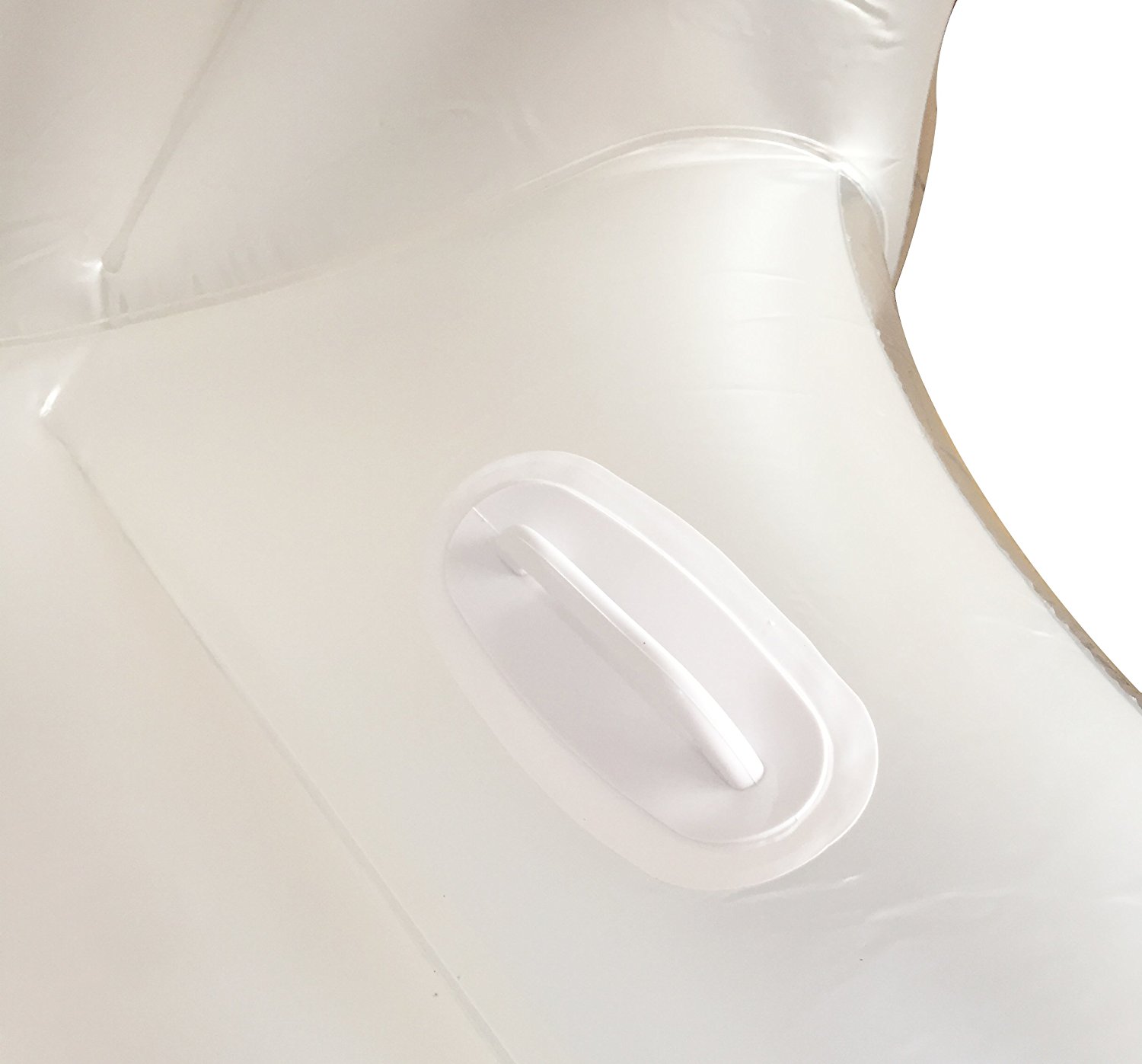แพยางเป่าลมแฟนซีรูปหอยมุก Super Giant Pearl Inflatable Pool Float (สีขาวมุก)