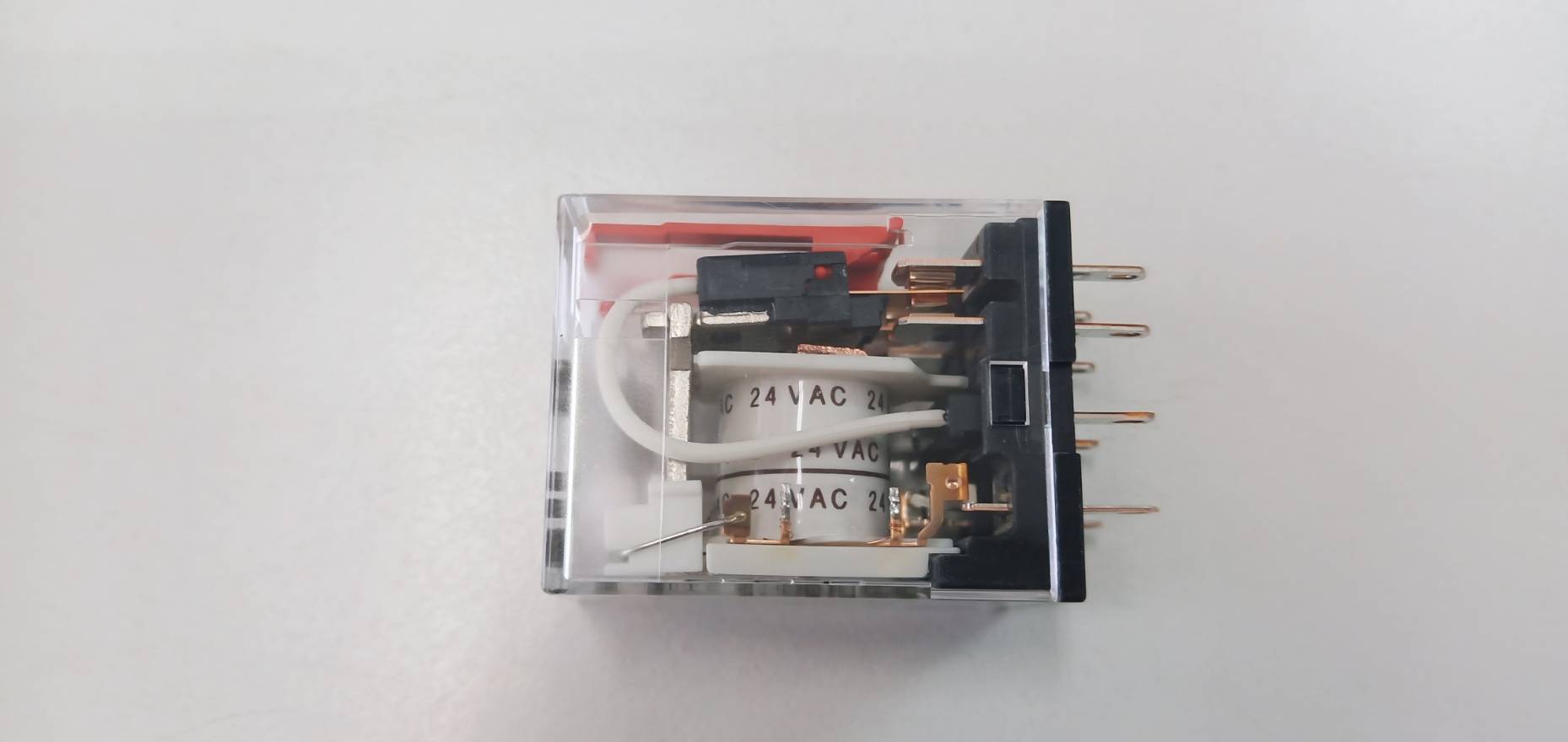 RELAY OMRON รีเลย์ MY2N-24VDC 2 CONTACT มีไฟ LED
