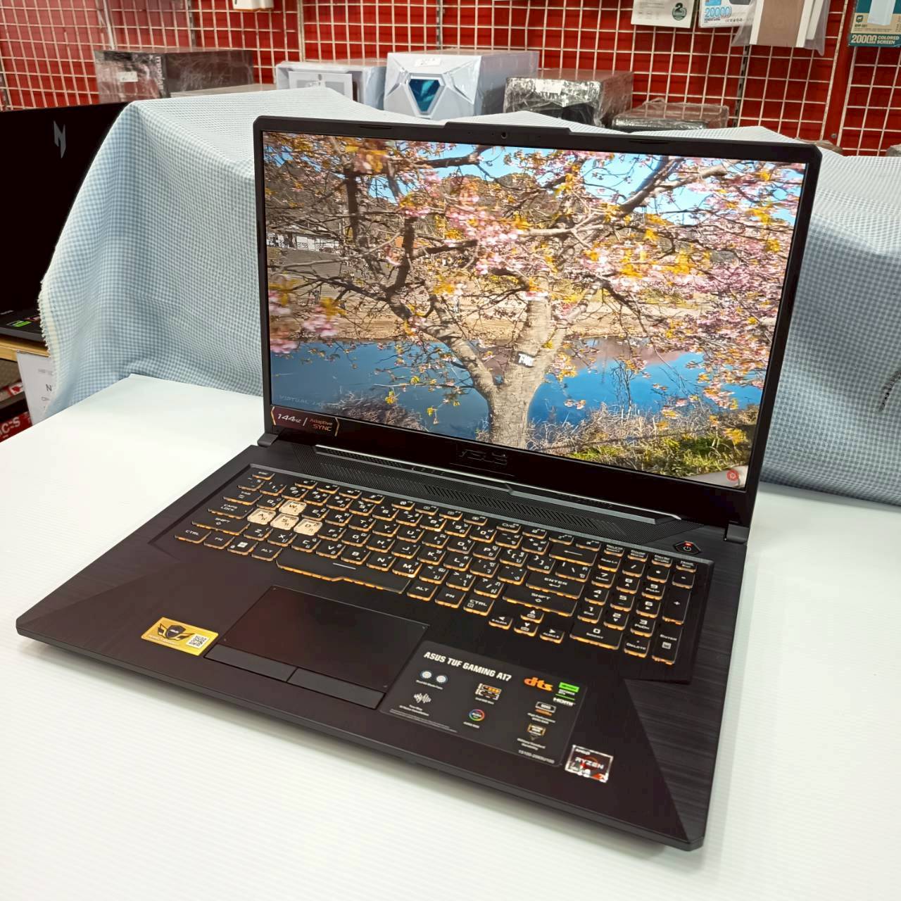 ASUS TUF GAMING A17 FA706NFR-HX016W สภาพเครื่อง 85% ประกันศูนย์ 29/03/2027