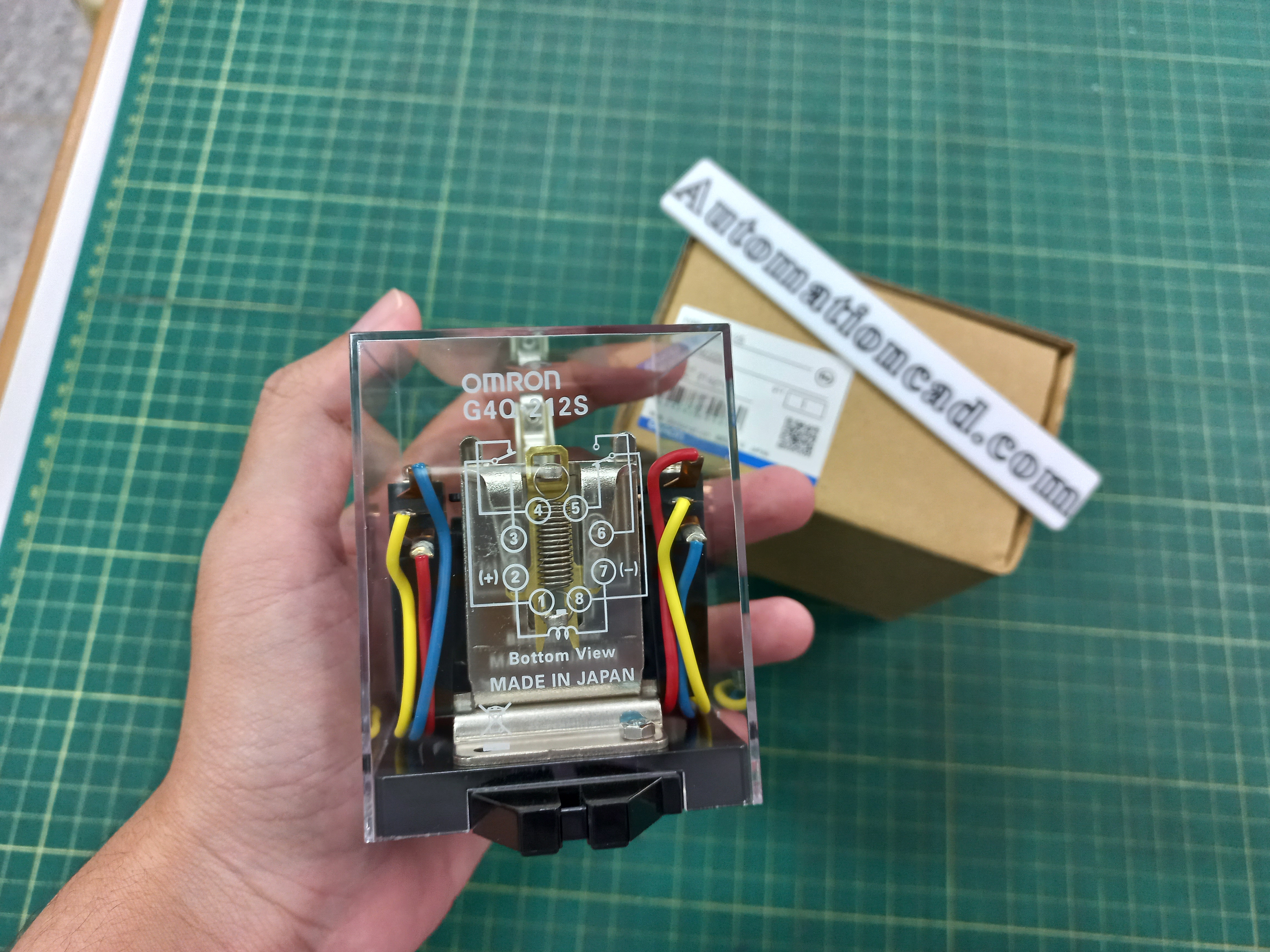 Relay OMRON G4Q-212S แรทเชทรีเลย์ 250VAC 5A