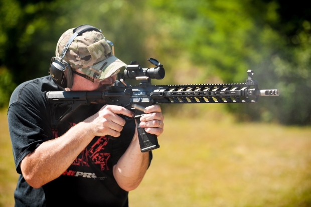 New.ชุดหน้า Fortis REV Cmmg.22 12นิ้ว - งาน CNC น้ำหนักเบาเพียง 25กรัม - ใช้ติดตั้งกับแกน Delta Ring ได้เลย (ดูตามรูป) - มีช่องสำหรับอุปกรณ์ Keymod - มีราง20mm มาตรฐาน - มีช่องหูกวิน 4 ช่อง - มีสีดำ/ทราย ราคาพิเศษ