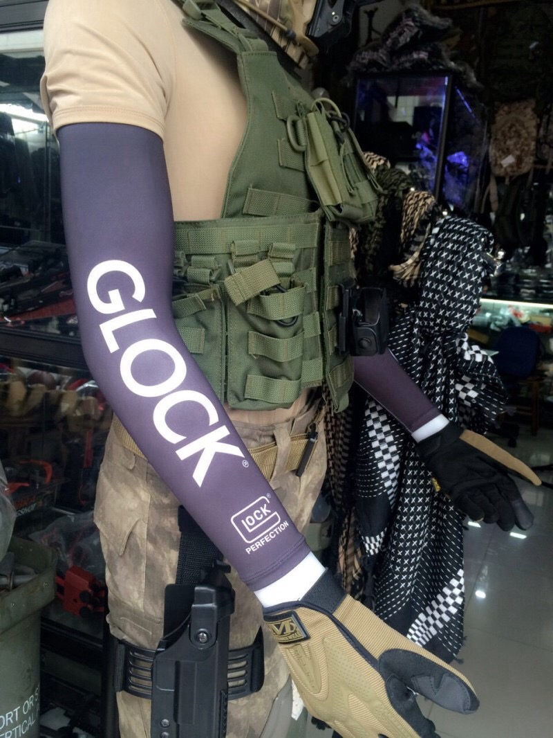 New.ปลอกแขน GLOCK ผ้า Spandex กัน UV ระบบความร้อนได้ดี ราคาพิเศษ
