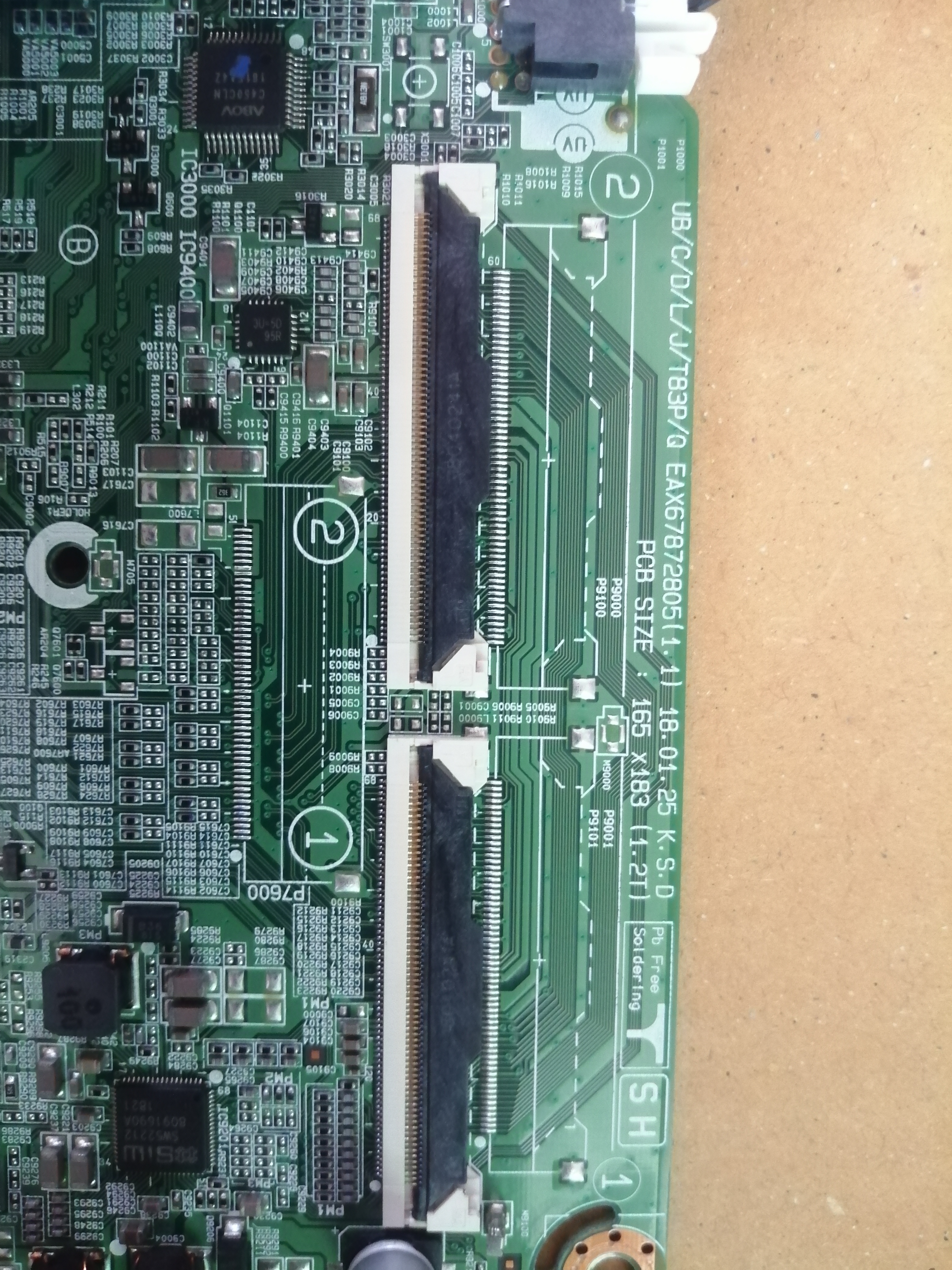 เมนบอร์ดLG65UK6330PTF:EX67872805(1.1)