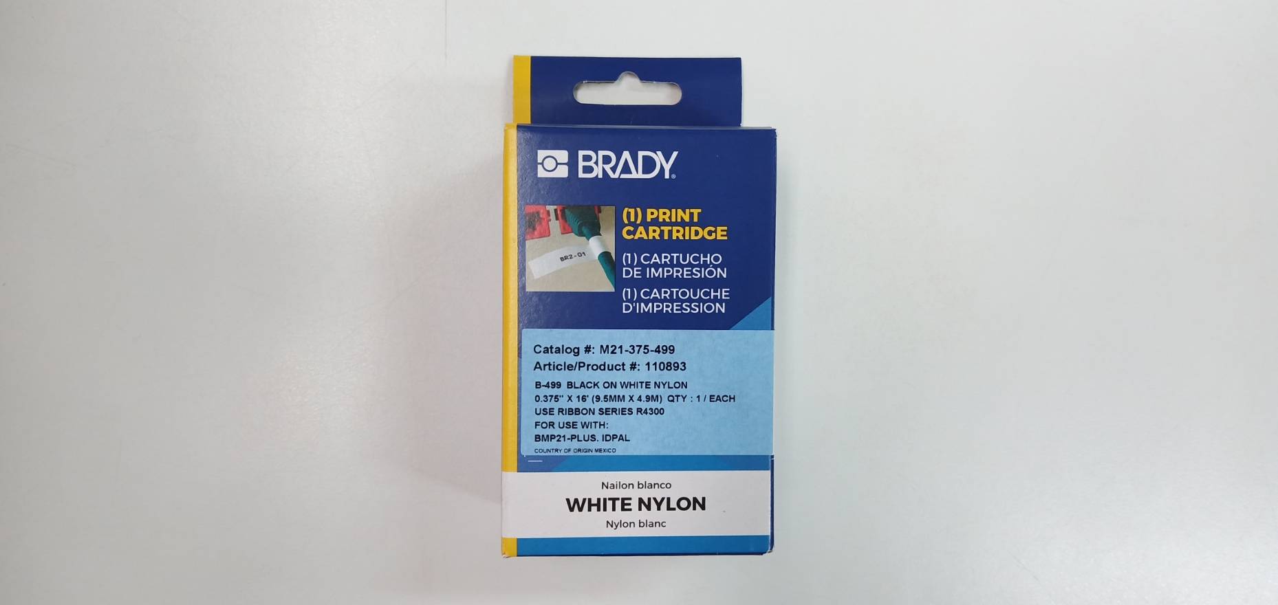 BRADY M21-375-499 สติ๊กเกอร์ BMP21-PLUS - BRADY LABEL PRINTER