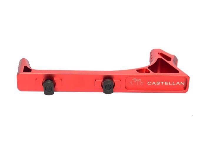 New.กริปมือหน้า M-LOK CNC สีดำ / สีแดง ราคาพิเศษ