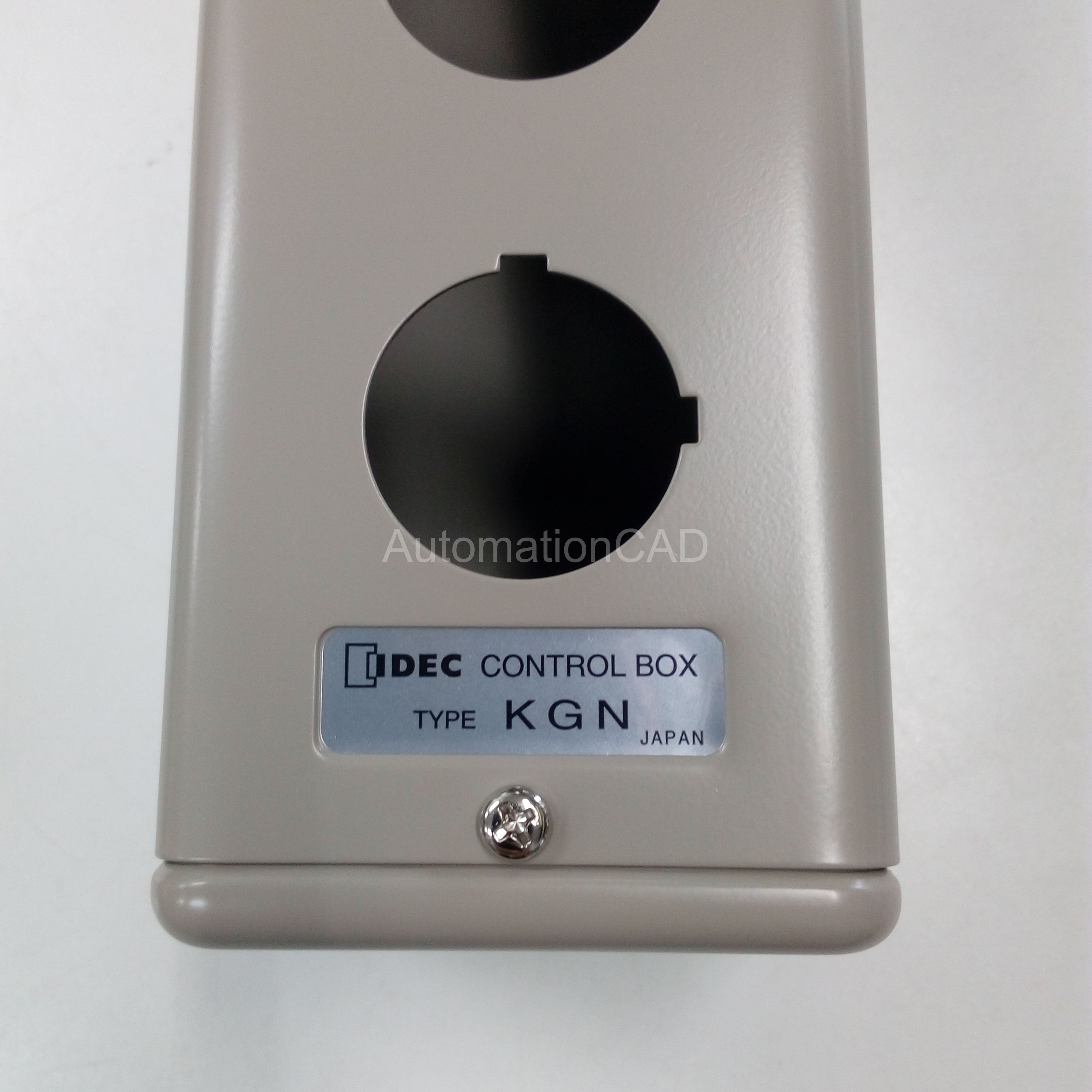 กล่องเหล็ก 5 รู Φ30mm Control Box IDEC KGN Series กล่องคอนโทรล สำหรับใส่ปุ่มกด