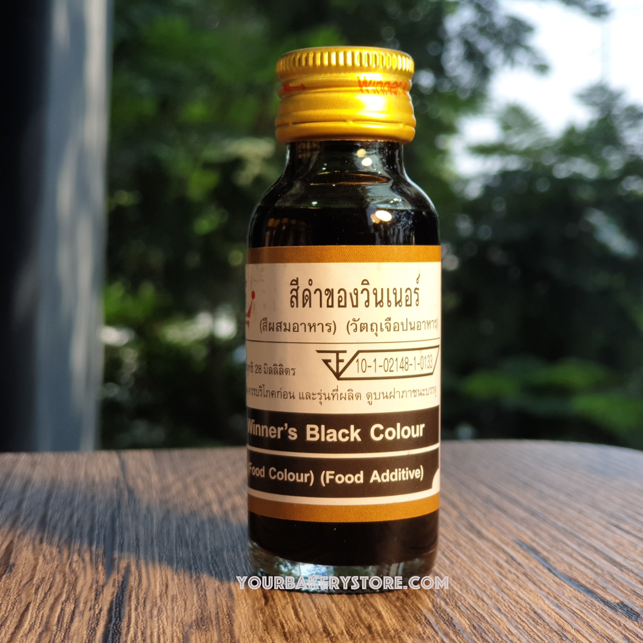 สีดำ 28ml. ตรา วินเนอร์