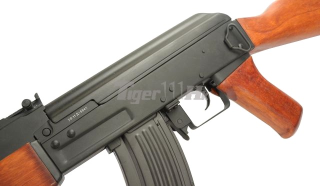 New.ปืนไฟฟ้า AK ASK 206A สีดำเงา ไม้แท้ ท้ายเต็ม ราคาพิเศษ