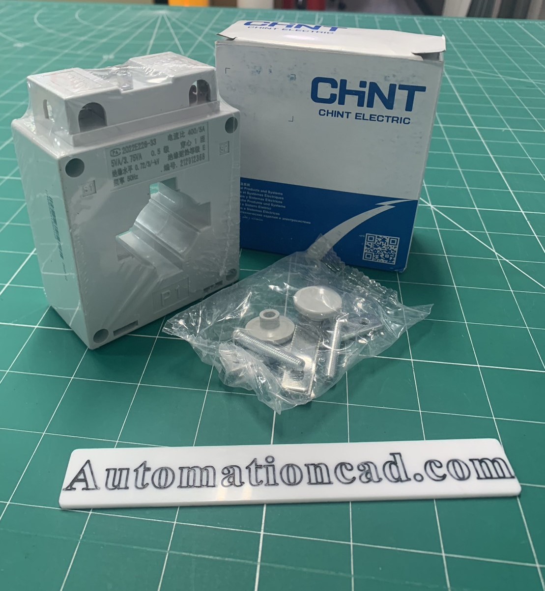 หม้อแปลงกระแสไฟฟ้า CT 400/5A CHINT BH-0.66 40I Class 0.5 Current Transformer