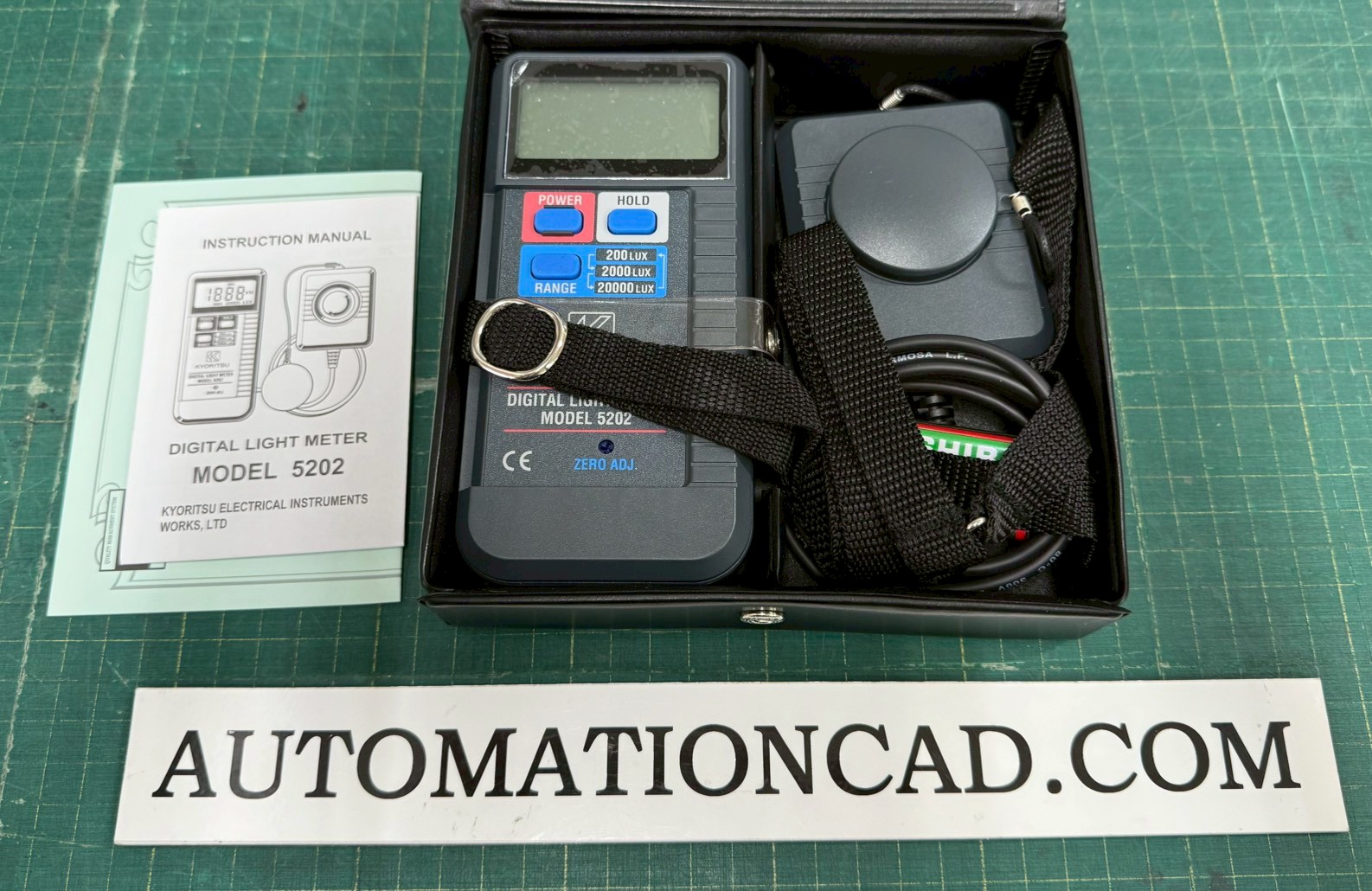 เครื่องวัดความเข้มแสง KYORITSU รุ่น 5202 Digital Light Meter