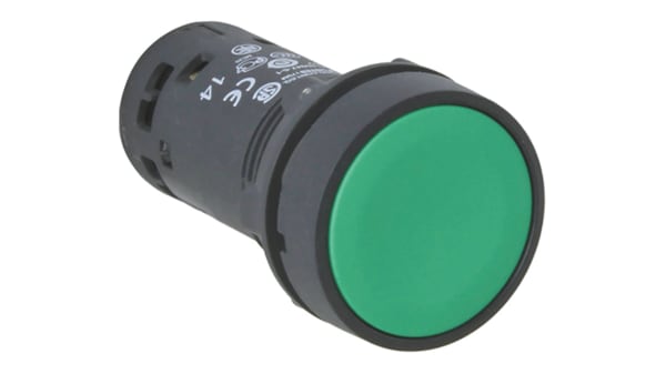 ปุ่มกด Push Button Switch 1NO SCHNEIDER สวิตซ์กดเด้งกลับ รู 22 mm