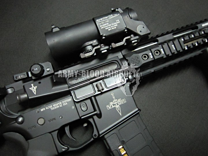 New.Elcan SOCOM Specter DR Style 4X Magnifier Illuminated Scope (BK) ราคาพิเศษ