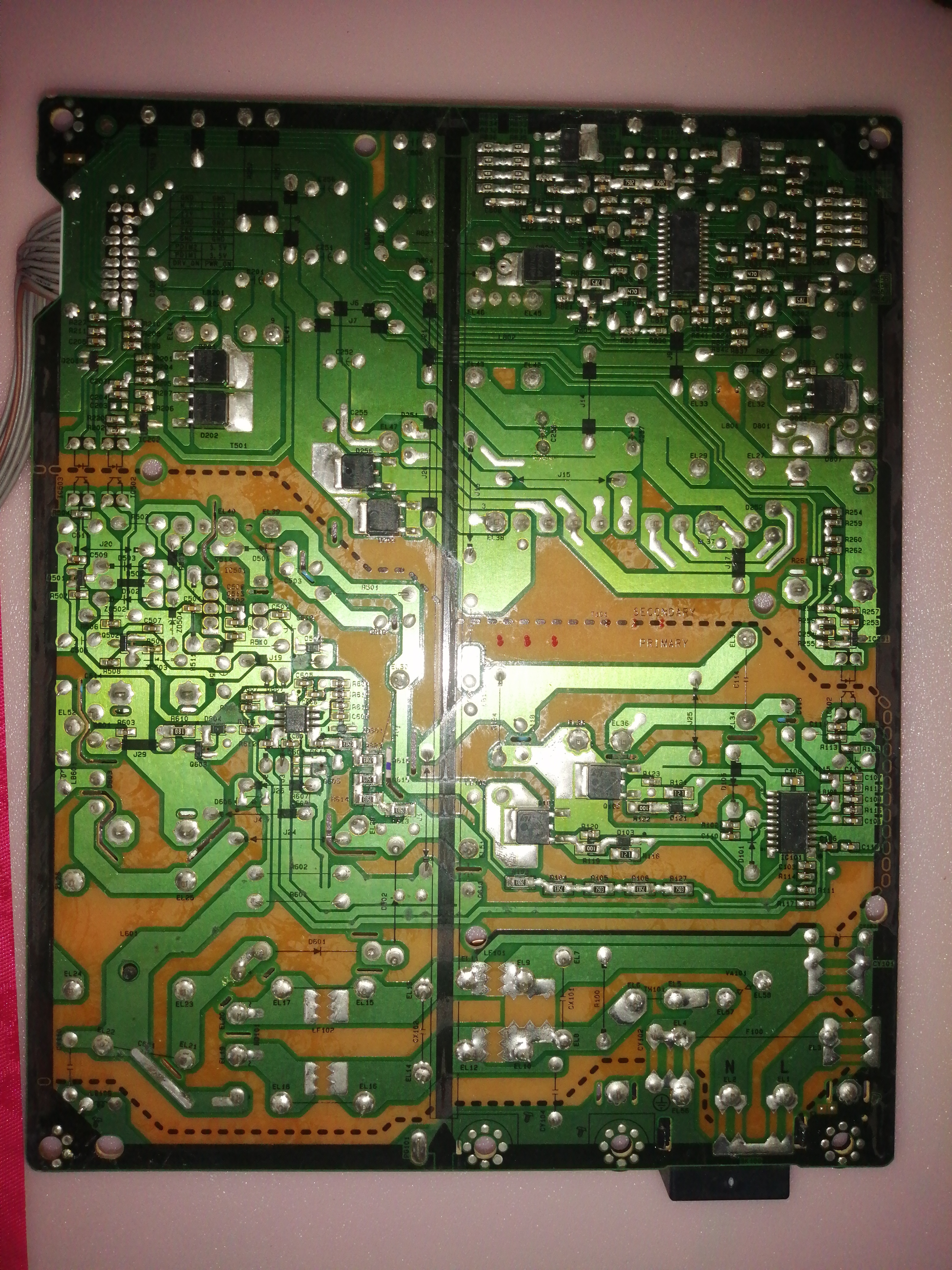 บอร์ดพาวเวอร์ซัพพลายLG42LA6200:EAX64905401(1.5)