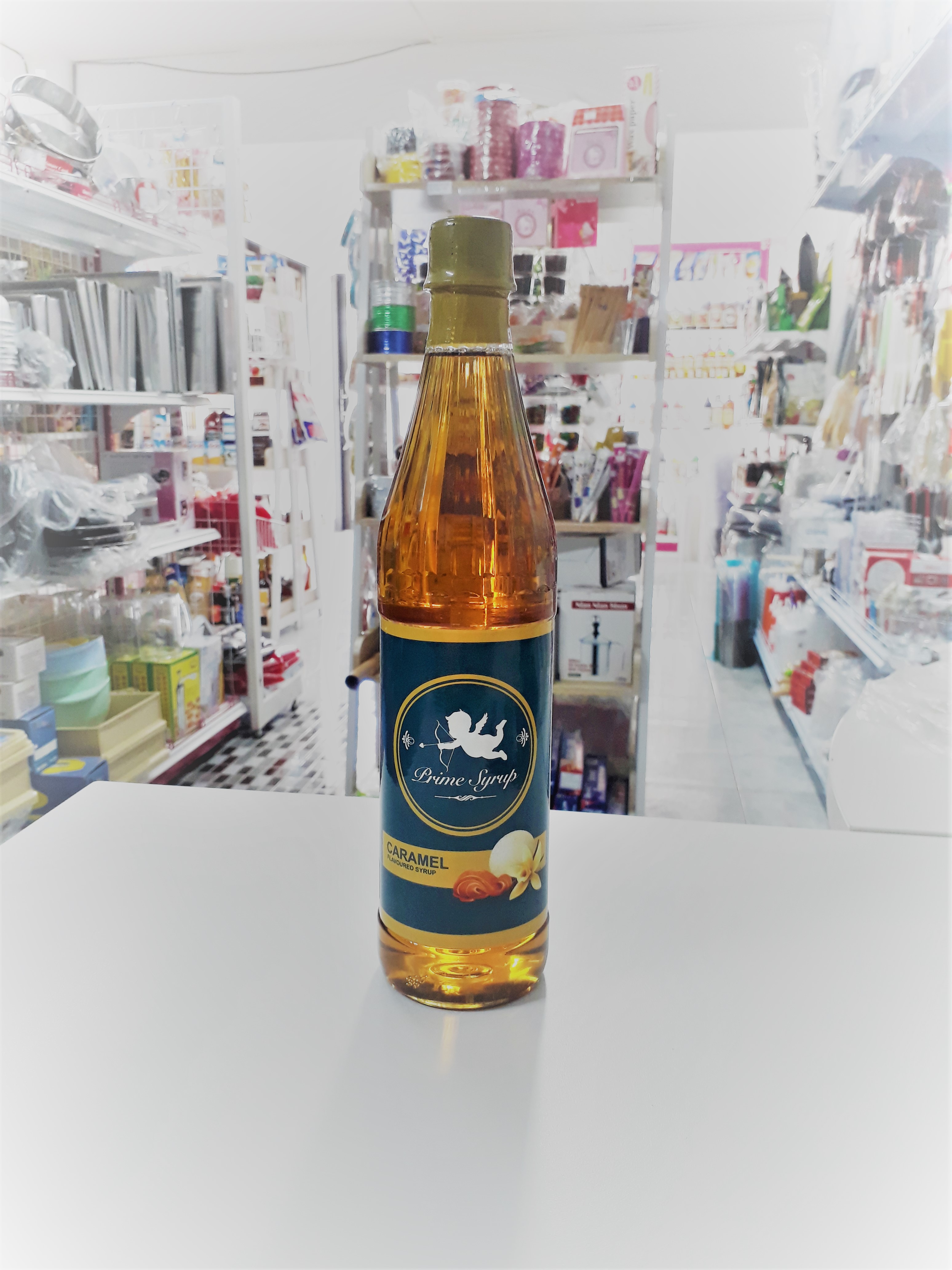 ไซรัป กลิ่นคาราเมล ไพร์ม 750ml. (น้ำตาลจากผลไม้)