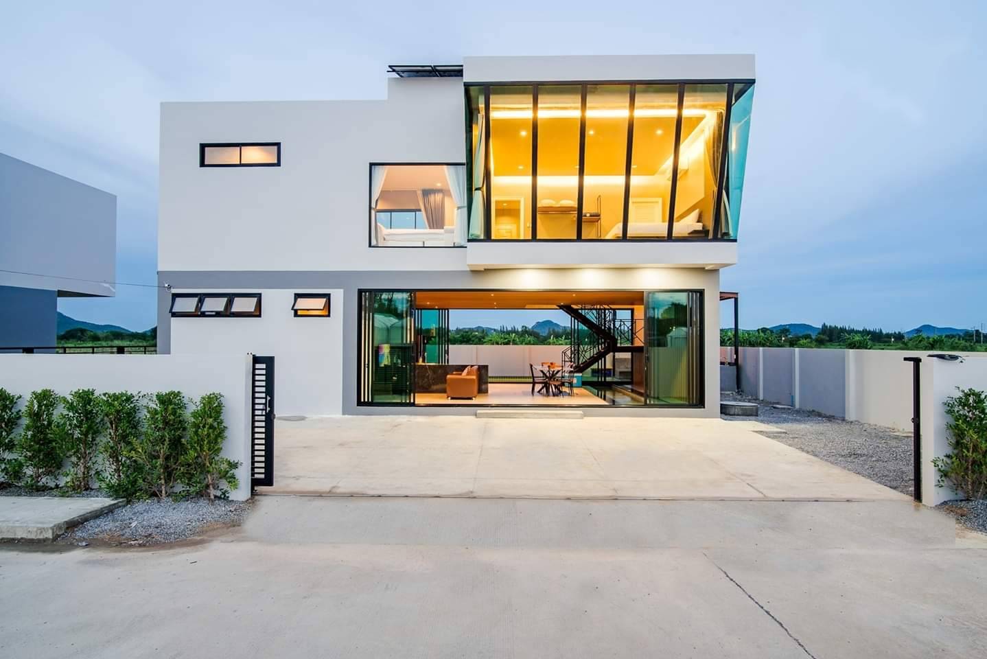 HR4036 บ้านพักหัวหิน บ้านโมเดิร์น สเปซ V.1