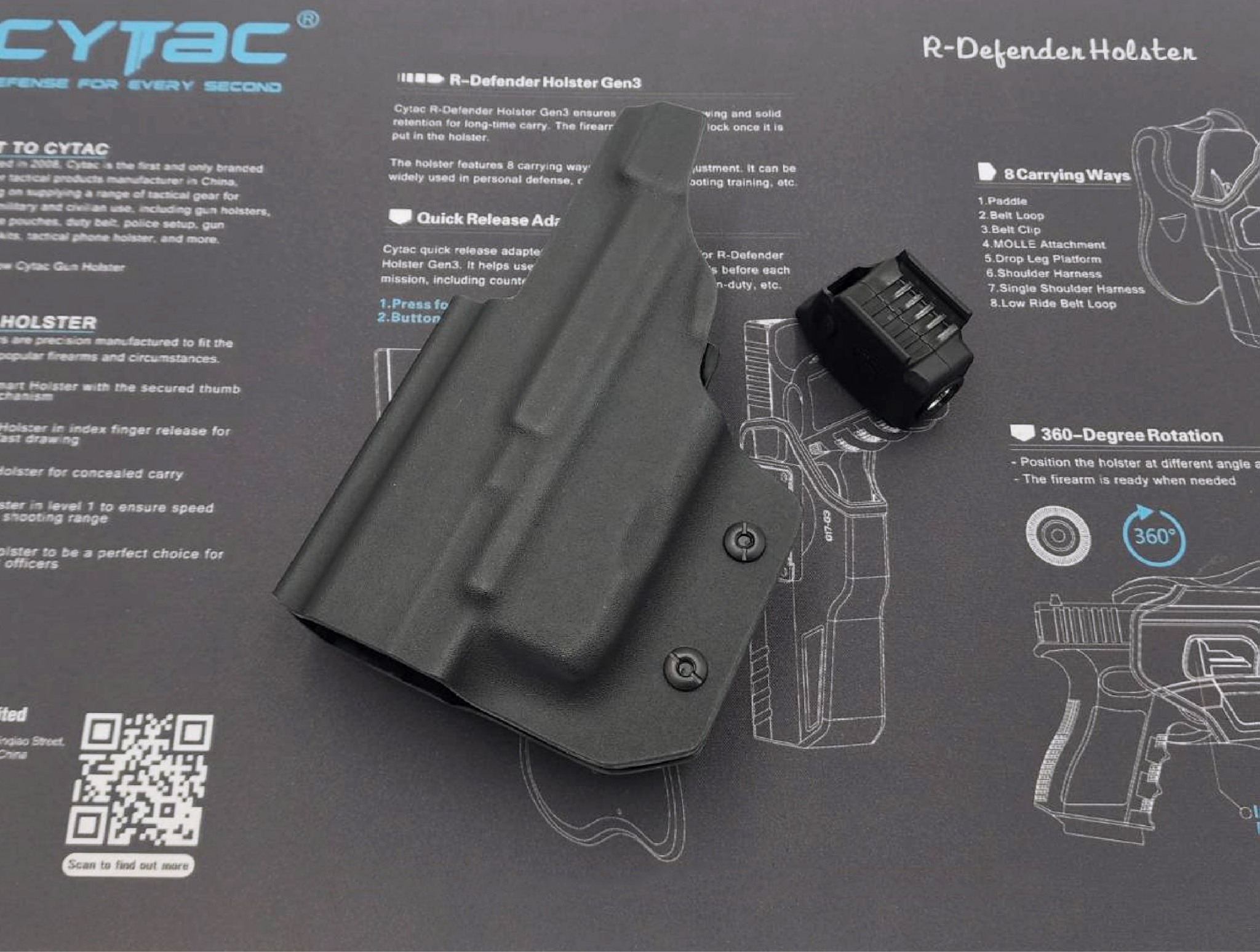 ไฟฉาย Warriorland SL-1 + ซองพกใน Kydex มี 3 รุ่นให้เลือก 🍁 รุ่น Sig Sauer P365 🍁 รุ่น G43/G43X ( เฉพาะรุ่นที่ไม่มีราง ) 🍁 รุ่น Springfield Hellcat 🔺ไฟฉาย ผลิตจาก Polymer เกรดคุณภาพ 🔺ออกแบบให้ทนทานต่อแรงรีคอยด์ได้