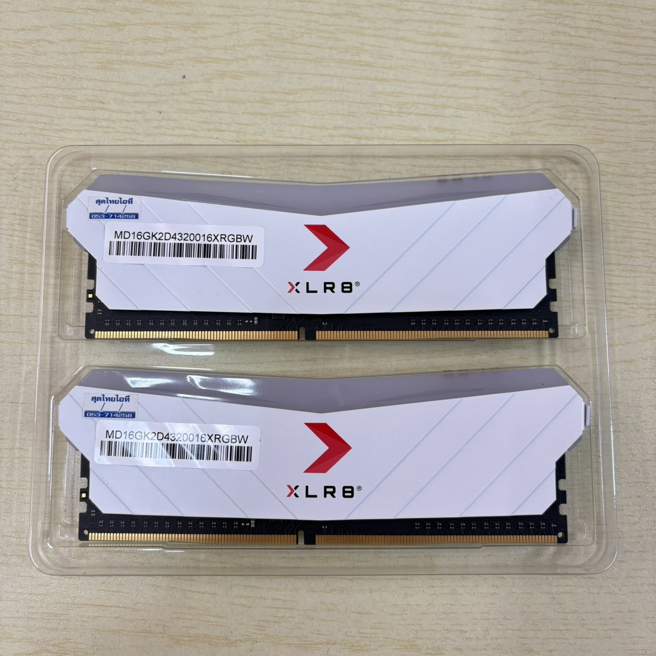 RAM PC DDR4 (3200) 16GB 8GBX2 PNY RGB ประกัน Advice LT.
