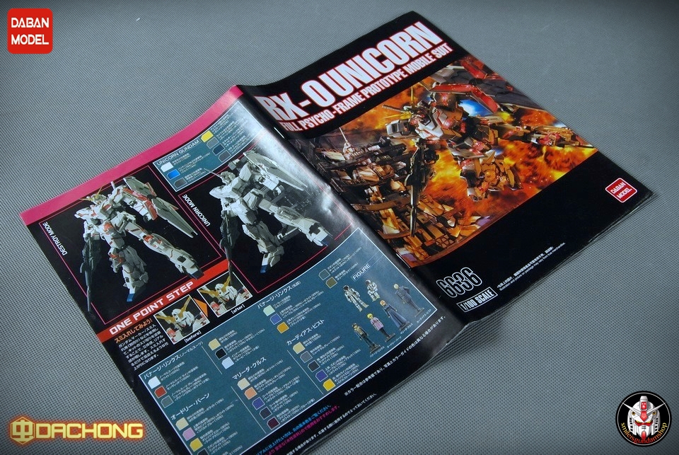 [PO]MG 1/100 RX-0 Unicorn Gundam + MS Cage[6636][DABAN]